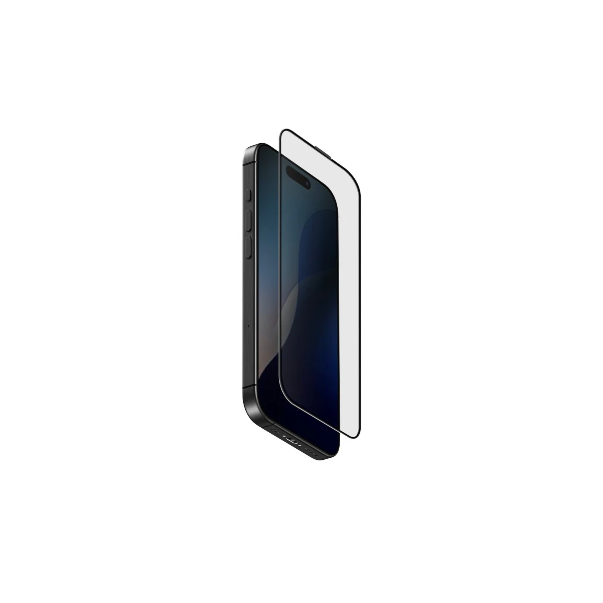 Uniq Apple iPhone 16 Pro Max Optix Anti Reflective Cam Ekran Koruyucu - Siyah